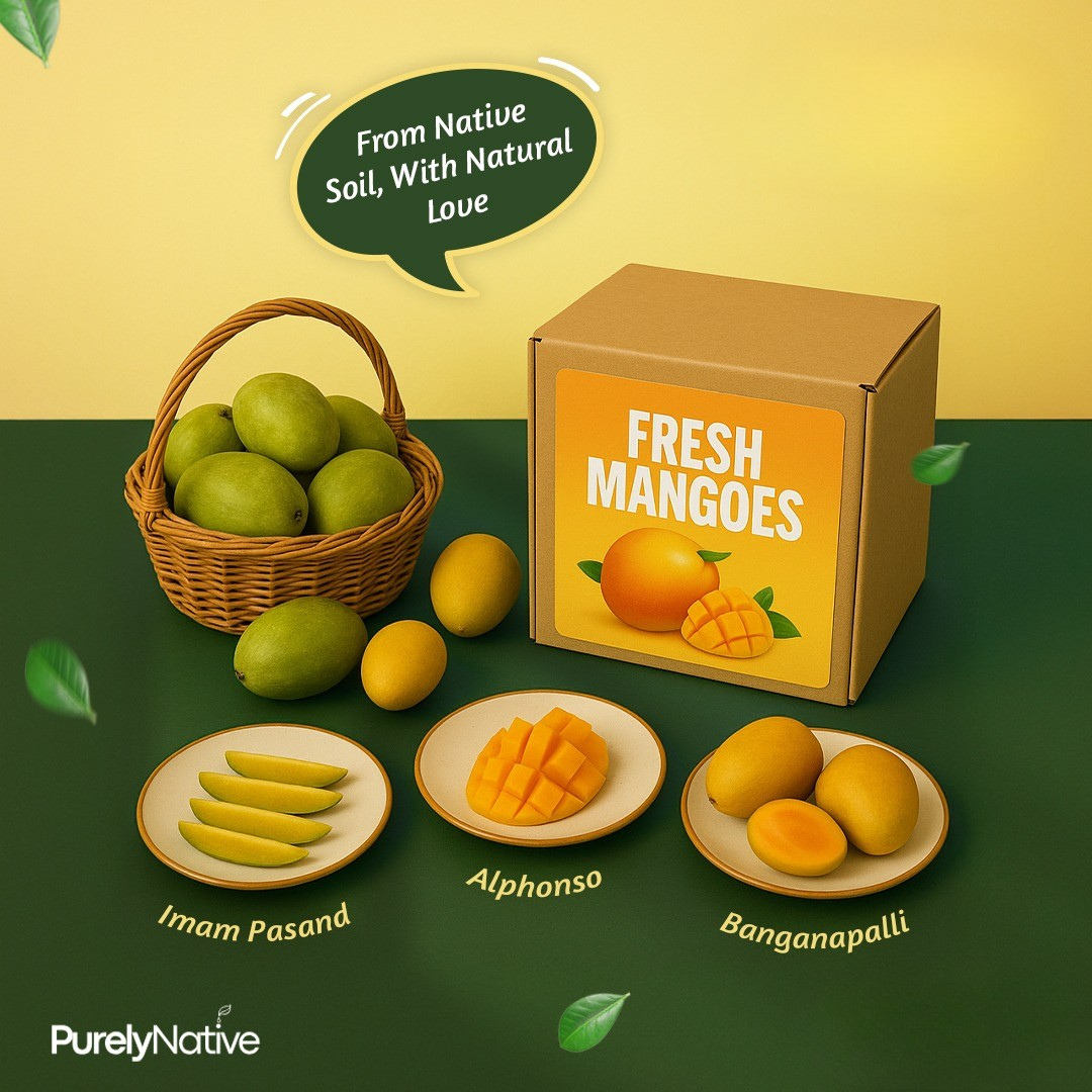 Farm Fresh Mangoes (100% Chemical Free)